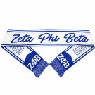 ZETA PHI BETA SORORITY SCARF BLUE ZETA PHI BETA SORORITY SCARF 1920