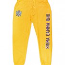 SIGMA GAMMA RHO SORORITY JOGGER  PANTS 1922 GOLD YOGA GYM RUNNING CASUAL SWEATS