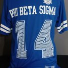 Phi Beta Sigma Fraternity Football Jersey Medium
