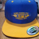 SIGMA GAMMA RHO SORORITY BASEBALL HAT CAP BLUE GOLD SIGMA GAMMA RHO HAT #9