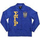 Sigma Gamma Rho Sorority Blue Line Jacket Sigma Gamma Rho Waterproof Jacket