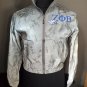 Zeta Phi Beta Sorority Camoflaguged Crop Fashion Jacket LARGE