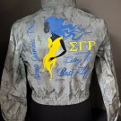 Sigma Gamma Rho Sorority Camoflaguged Crop Fashion Jacket