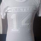PHI BETA SIGMA FRATERNITY T-SHIRT  White on White Phi Beta Sigma  1914 T-shirt