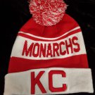 Kansas City Monarchs Red Negro League Beanie Hat