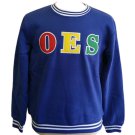 Order of Eastern Star Blue Crewneck Sweatshirt OES Masonic Sweatshirt