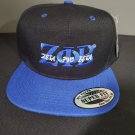 ZETA PHI BETA SORORITY BASEBALL HAT 1920 ZETA BLUE BLACK BASEBALL HAT 1920