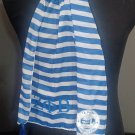 ZETA PHI BETA SORORITY SCARF BLUE PIN STRIPE ZETA PHI BETA DRESS CASUAL SCARF