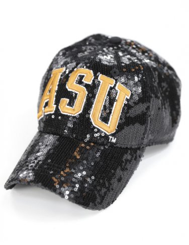 ALABAMA STATE UNIVERSITY  Sequin Baseball Cap HBCU SEQUIN BASEBALL CAP
