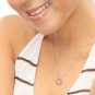 U.S. ONLY - Platinum Plated 925 Sterling Silver Beads Necklace B05674N