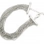 925 Sterling Silver Beads Chain Dangling Style Bracelet (6.5"") Women Fashion Jewelry B05899B