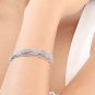 925 Sterling Silver Beads Chain Dangling Style Bracelet (6.5"") Women Fashion Jewelry B05899B