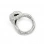 Delicate Sterling Silver Double Bead Mushroom Ring Birthday Valentine Friend Gift Q21357R