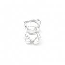 U.S. Only - 925 Sterling Silver Teddy Bear Single Stud Earring Fashion Jewelry Girl C05850L