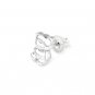 U.S. Only - 925 Sterling Silver Teddy Bear Single Stud Earring Fashion Jewelry Girl C05850L
