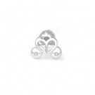 925 Sterling Silver Cinderella Pumpkin Carriage Single Stud Earring Valentine Jewelry C05855L