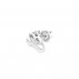 925 Sterling Silver Cinderella Pumpkin Carriage Single Stud Earring Valentine Jewelry C05855L