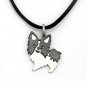 Papillion 925 Silver Pendant Necklace Pet Dog Doggie Puppy Birthday Gift Fashion Jewelry Q21959P