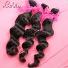 Luvin hair,5A Brazilian Virgin Hair Weft,Loose Wave,Free Shedding&Tangle
