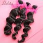 Luvin hair,5A Brazilian Virgin Hair Weft,Loose Wave,Free Shedding&Tangle
