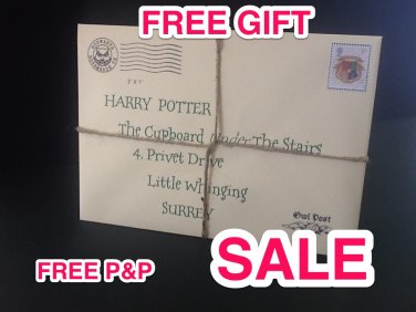 Handmade Personalised Acceptance Letter from Hogwarts
