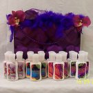 Purple Custom Made to Order Gift Bag Bath & Body Works 20 Body Lotion 2 Fl. Oz
