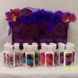 Purple Custom Made to Order Gift Bag Bath & Body Works 20 Body Lotion 2 Fl. Oz