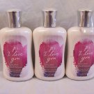 3 Bottles Bath & Body Works Body Lotion P.S. I Love You Brand New Buy more save