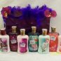 Custom Made to Order Gift Bag Bath & Body Works Paris Fragrance 8 Bottle Purple