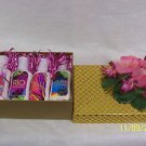 Gold Pink Custom Made to Order Gift Box Bath & Body Works 4  Body Lotion BWN
