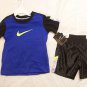 Nike Boys Sets 2 Piece Size 2T Shorts & T-Shirt Brand New with Tags