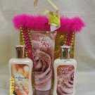 Gold Pink Custom Made to Order Gift Bag Bath & Body Works Body Cream Bottle-Tube