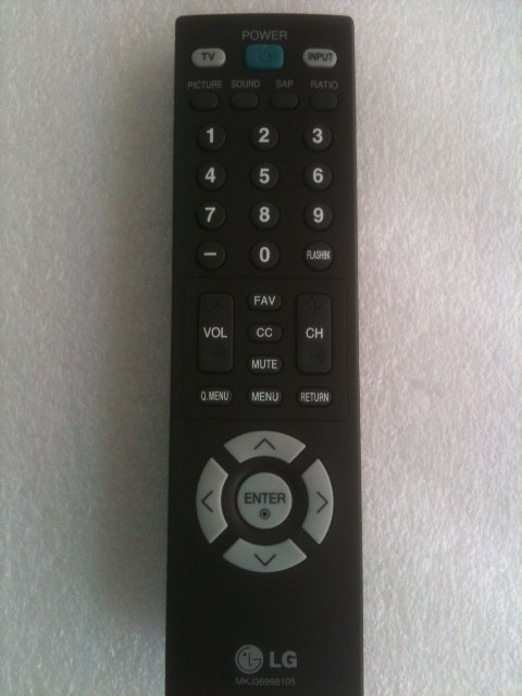 REMOTE CONTROL FOR LG TV 32LV3300 32LV2530 32LK450 26LV2530