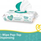 Baby Wipes, Pampers Sensitive Water Based Baby Diaper Wipes, 336 Total Wipes