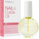 AU AIMEILI Natural Nail & Cuticle Oil, Cuticle Skin Care Nail Moisturizer 15ml