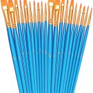 BOSOBO Paint Brushes Set, 4 Pack 40 Pcs