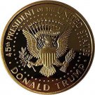 Donald Trump Gold Coin