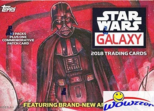 2018 Topps Star Wars Galaxy EXCLUSIVE Factory Sealed Retail Box with 10 Packs