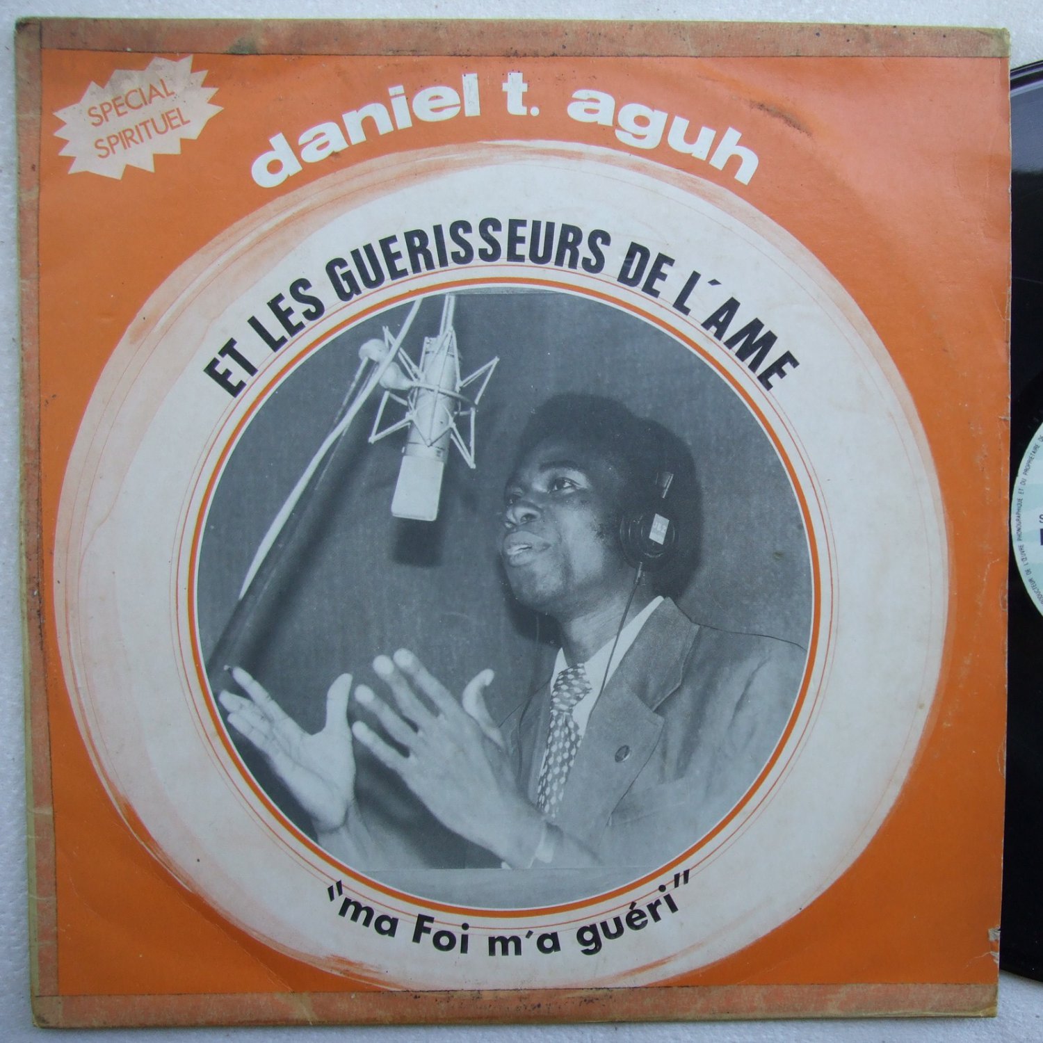 DANIEL T. AGUH ma foi m'a gueri AFRO IVORY COAST LP