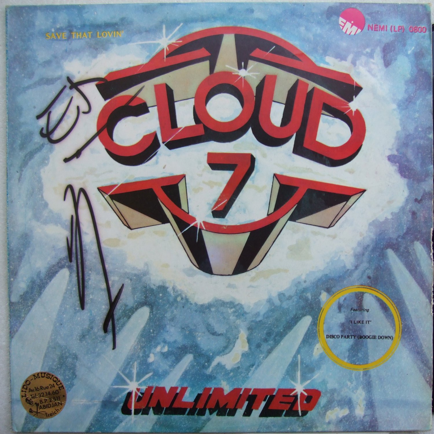 CLOUD 7 UNLIMITED i like it AFRO BOOGIE FUNK DISCO REGGAE NIGERIA LP