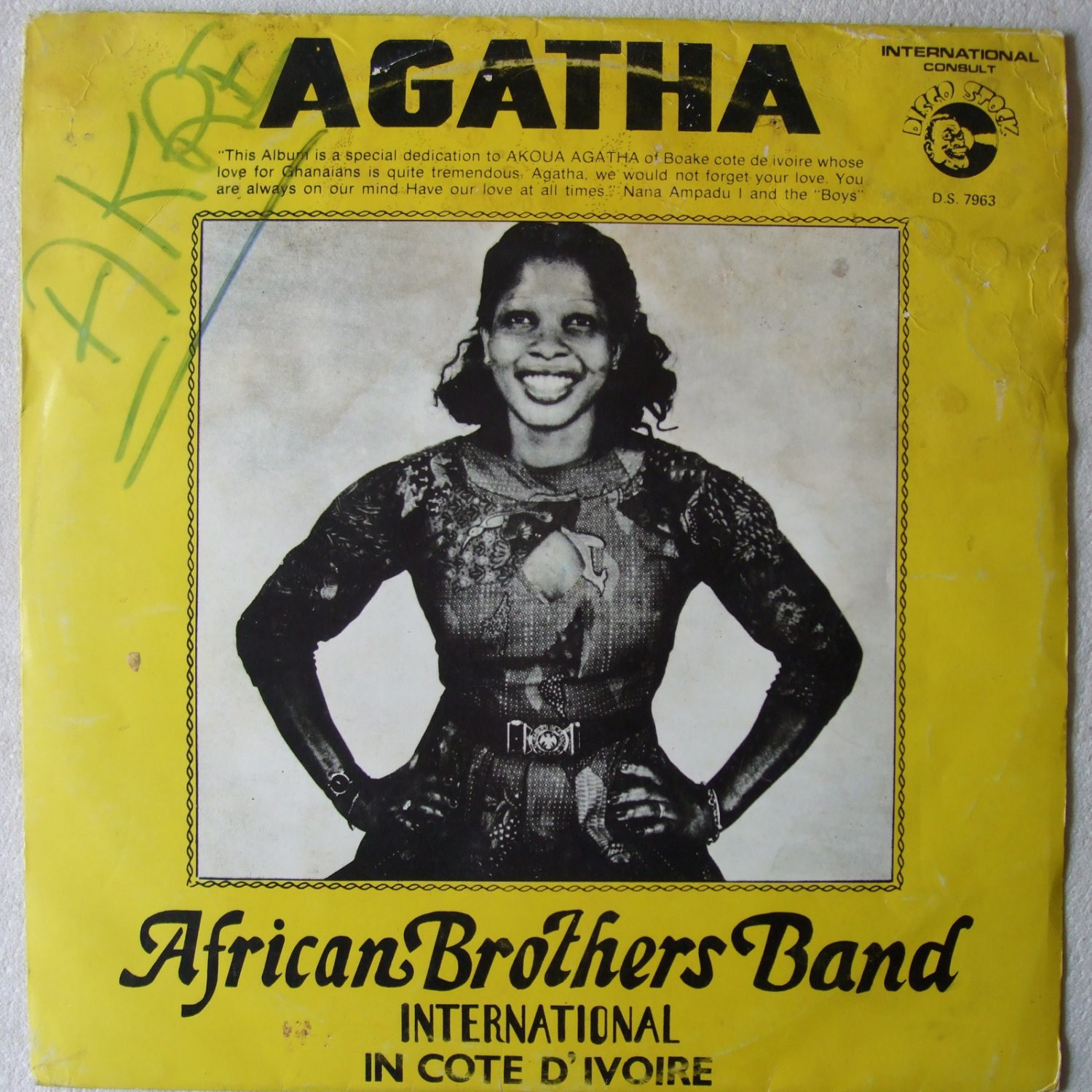 AFRICAN BROTHERS agatha LP BEAUTIFUL DEEP HIGHLIFE MUST HAVE GHANA &acirc;�&not; mp3 listen