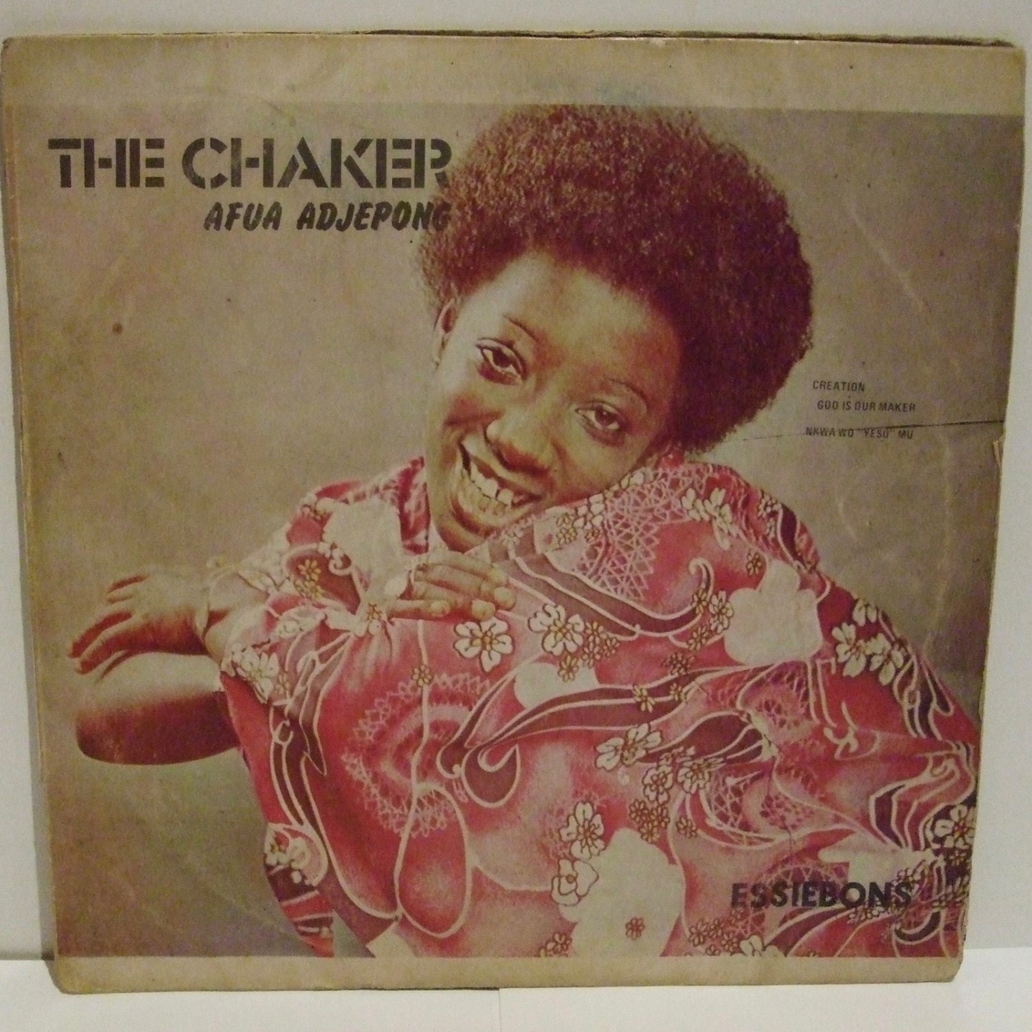 THE CHAKER AFUA SARPONG ADJEPONG AFRO REGGAE SOUL HIGHLIFE ESSIEBONS GHANA LP&Acirc;&nbsp;&acirc;�&not; listen