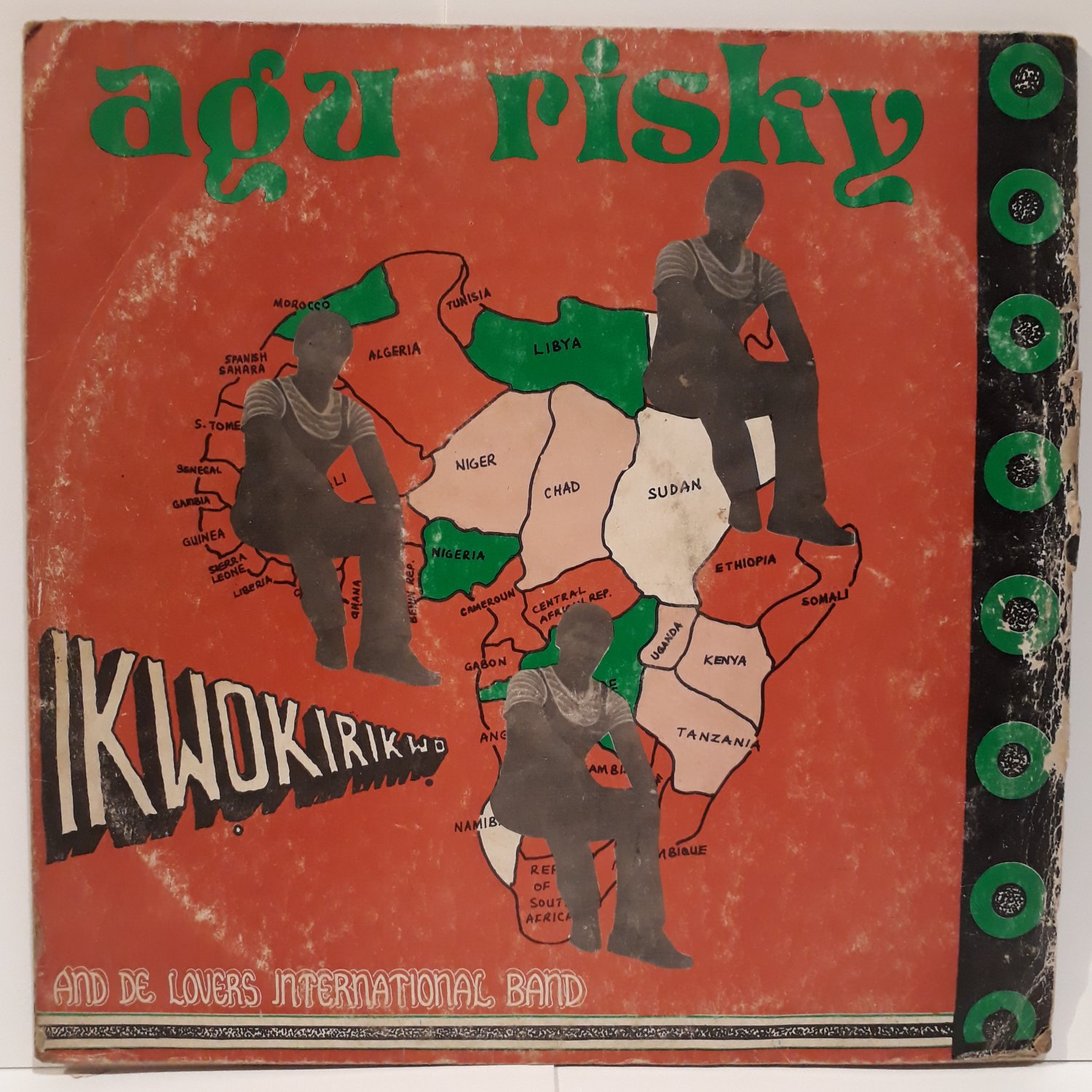 AGU RISKY AND DE LOVERS INTERNATIONAL &acirc;��ikwokirikwo NIGERIA HYPNOTIC HIGHLIFE AKPOLLA LP