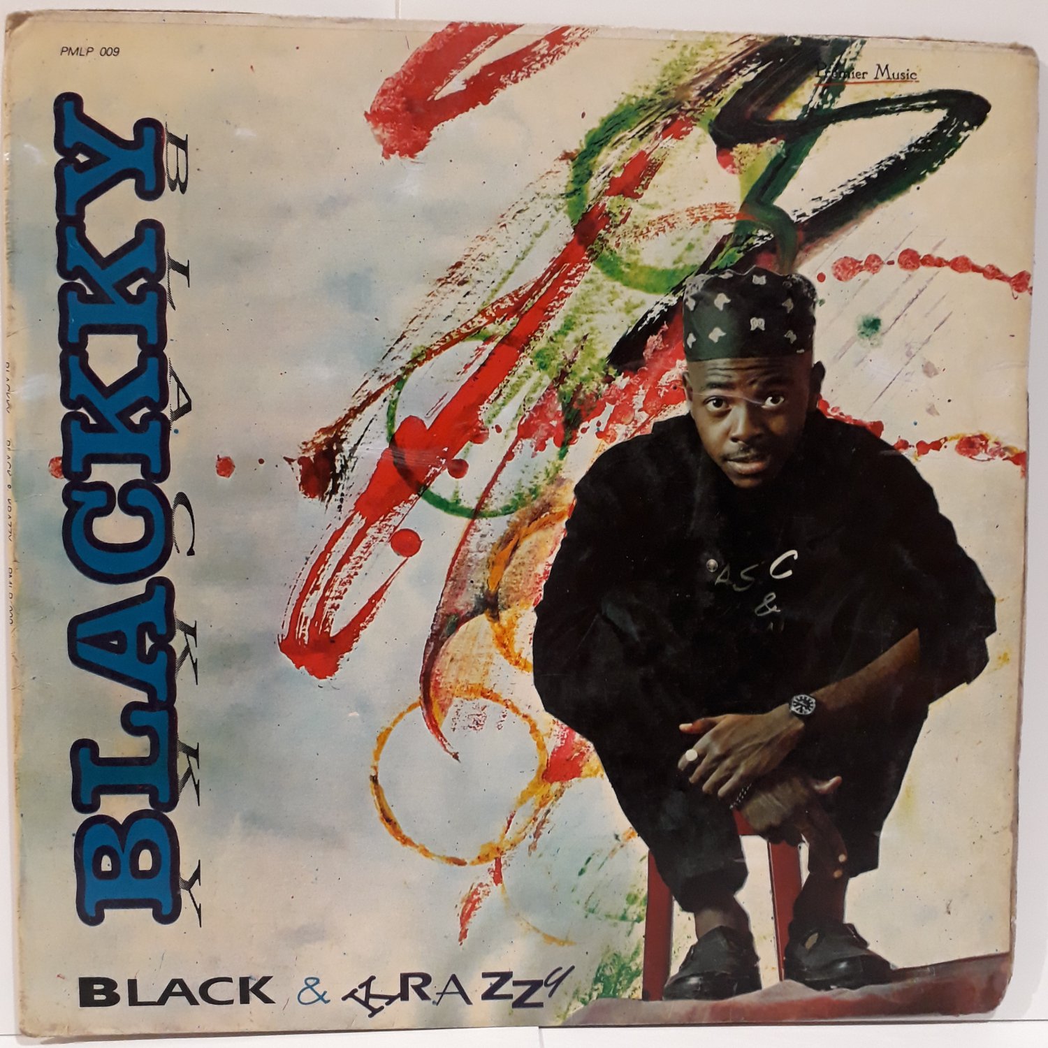 BLACKKY black & krazzy AFRO DIGITAL REGGAE NIGERIA LP