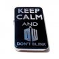 Vector Custom Engraved Butane Lighter - Keep Calm and Don't Blink Tardis Police