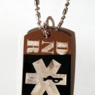Medical Emergency DNR Do Not Resuscitate Logo - Dog Tag w/ Metal Chain Necklace
