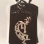 Marijuana Pot Weed "Got Weed?" Rasta Kokopelli - Dog Tag w/ Metal Chain Necklace