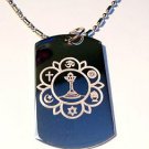 Unitarianism ALL Religion Religions  Logo  - Dog Tag w/ Metal Chain Necklace