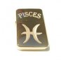 Vector Custom Engraved Butane Lighter - Pisces Celtic Horoscope Star Zodiac Sign