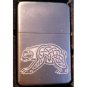Vector Custom Engraved Butane Lighter - Celtic Bear Walking Tattoo Logo